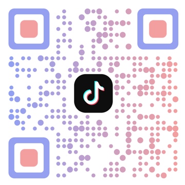 QR code TikTok @calmdentalclinic